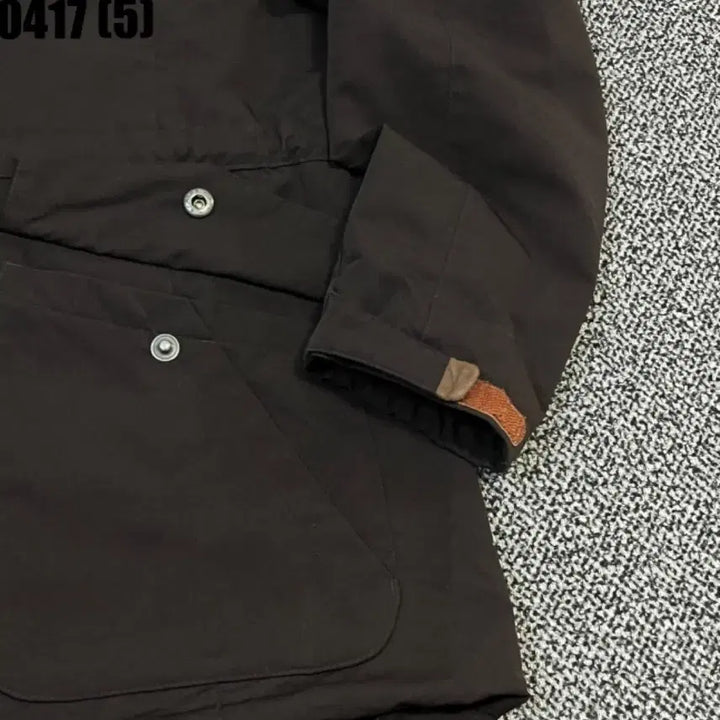 [BUNJANG] Merrell Brown Hooded Field Jacket / 메렐 브라운 후드 야상 자켓