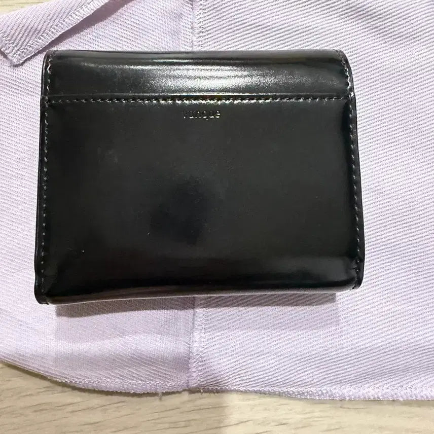 [BUNJANG] Vunque Occam V Half Wallet / vunque 블랙 반지갑 Occam V Half Wallet