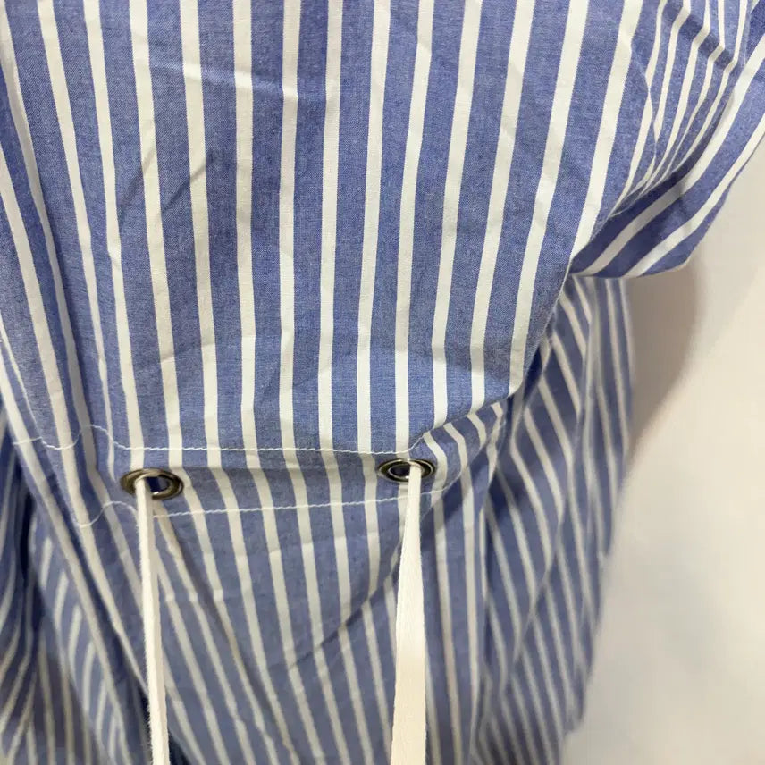 [BUNJANG] Striped Long Dress Summer Oversized Loose Fit Dress / 스트라이프 롱원피스 롱드레스 여름원피스 오버핏 루즈핏 2234