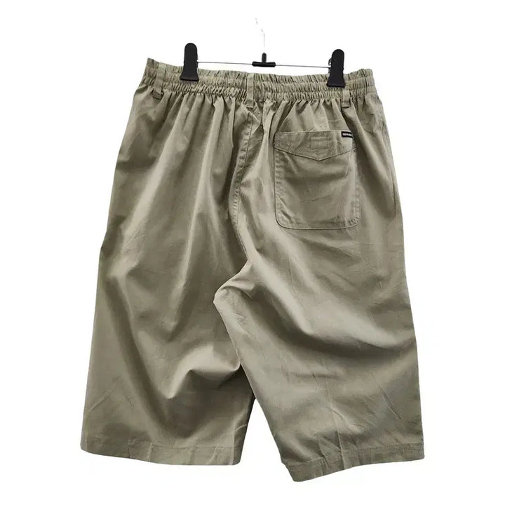 [BUNJANG] Vintage Bending Casual Work Khaki Shorts L / 빈티지 밴딩 캐주얼 워크 카키 반바지 L
