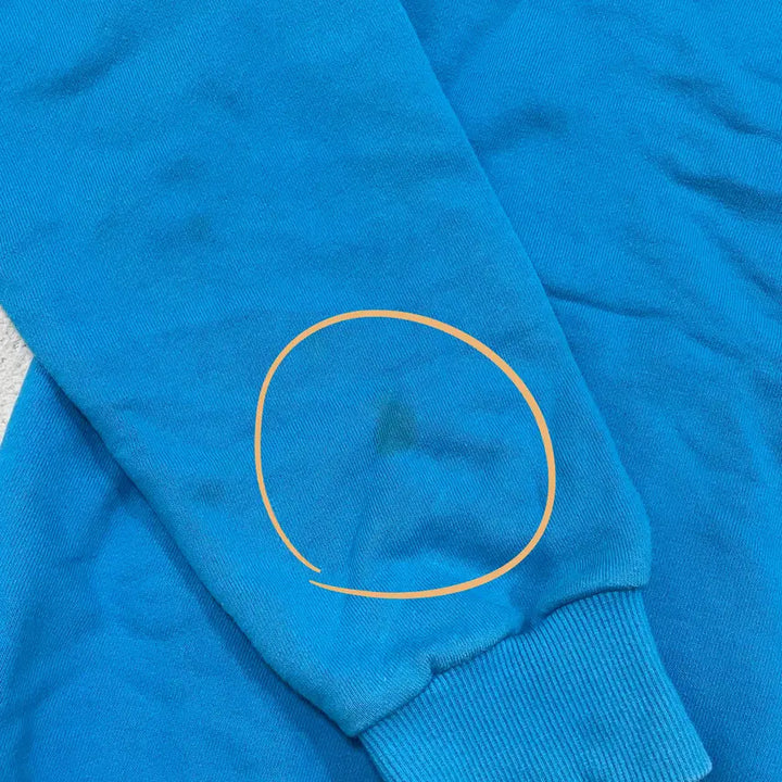 [BUNJANG] Puma Sky Blue EMD Logo Hoodie / S 푸마 스카이블루 EMD 로고 후드티셔츠 0417-2