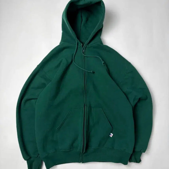 [BUNJANG] Russell 90s Zip-Up Hoodie / 러셀 90s 집업후디 L