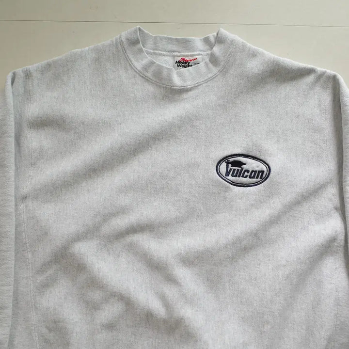 [BUNJANG] K-Products Vulcan Embroidered Sweatshirt XL / 90s K-Products 미국 생산 벌컨 자수 스웨트 셔츠 XL
