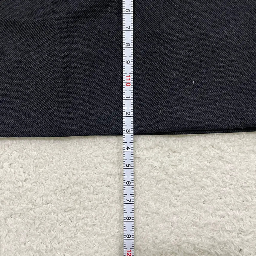 [BUNJANG] M Insilence Belted Padded Wool Wide Slacks / M 인사일런스 벨티드 핀턱 울 와이드 슬랙스 0417-1