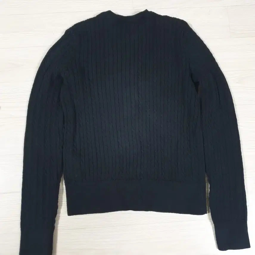 [BUNJANG] Polo Ralph Lauren Cable Knit Cardigan / [ QR, 여성 ] 폴로 랄프로렌 _ 면 100% _ 꽈베기 가디건