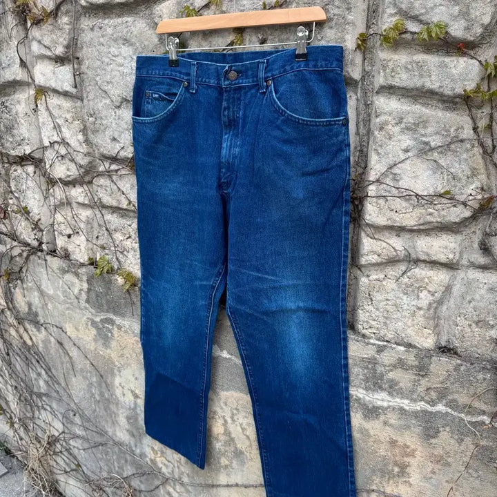[BUNJANG] Lee 200 Straight Regular Fit Washed Denim Pants / 90s lee 빈티지 200 스트레이트 레귤러핏 워싱 데님 팬츠 36