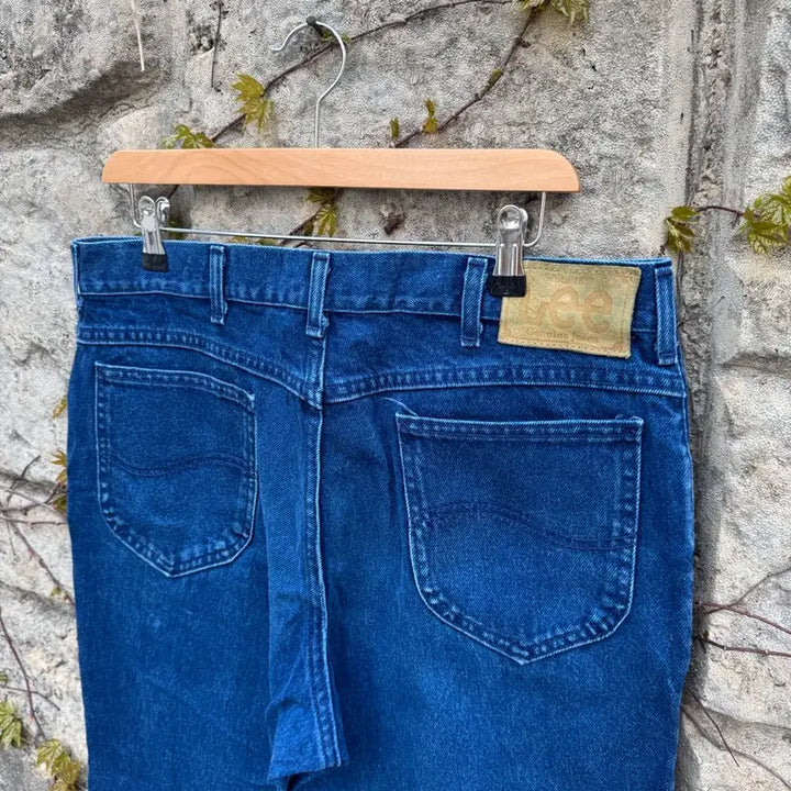 [BUNJANG] Lee 200 Straight Regular Fit Washed Denim Pants / 90s lee 빈티지 200 스트레이트 레귤러핏 워싱 데님 팬츠 36
