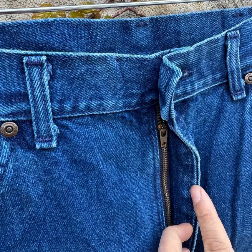 [BUNJANG] Lee 200 Straight Regular Fit Washed Denim Pants / 90s lee 빈티지 200 스트레이트 레귤러핏 워싱 데님 팬츠 36