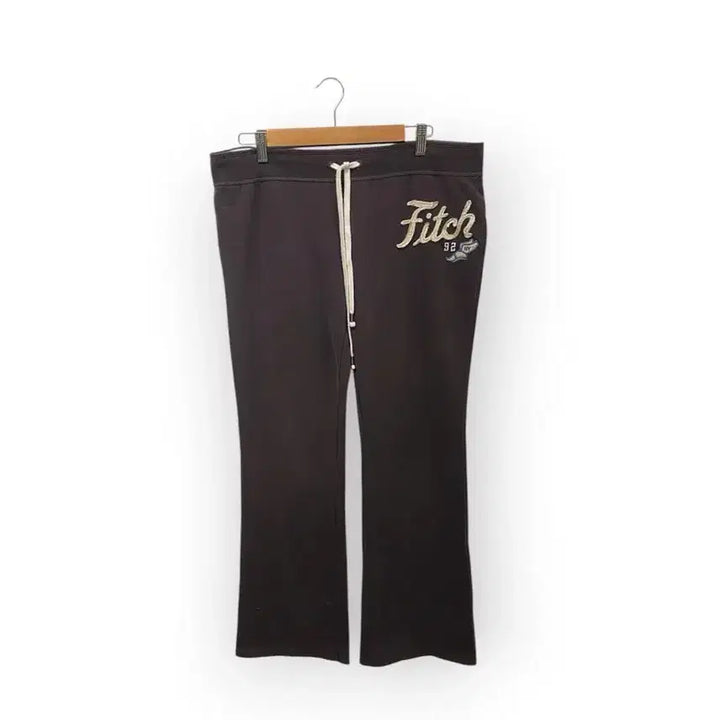 [SOLD OUT] A&amp;F 아베크롬비 부츠컷 브라운 스웻 팬츠 L
