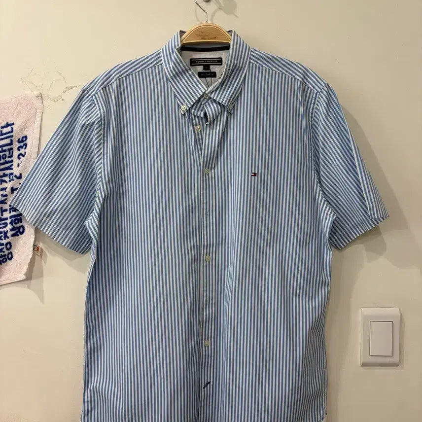 [BUNJANG] Tommy Hilfiger Short Sleeve Shirt / 259. 타미힐피거 반팔셔츠