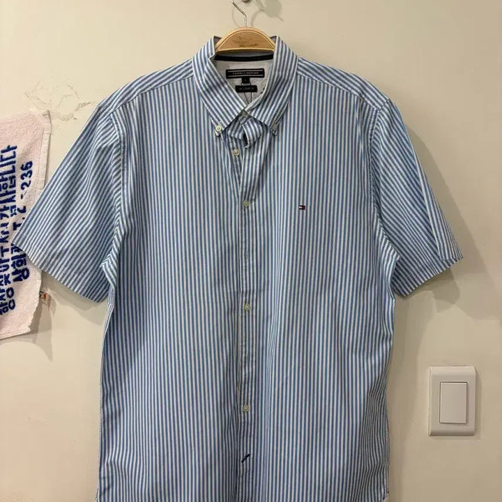 [BUNJANG] Tommy Hilfiger Short Sleeve Shirt / 259. 타미힐피거 반팔셔츠