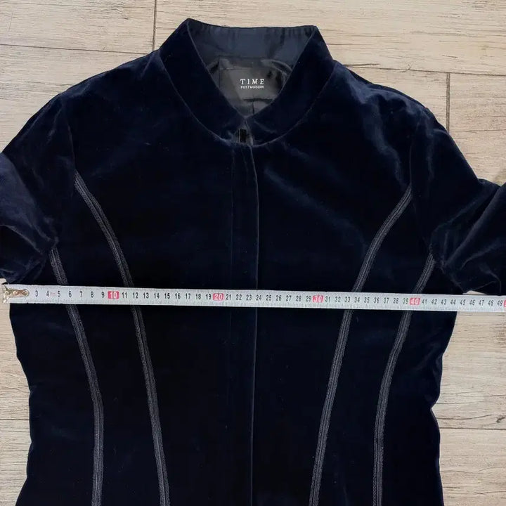 [BUNJANG] TIME Velvet Blouson Jacket / TIME 벨벳 블루종 자켓