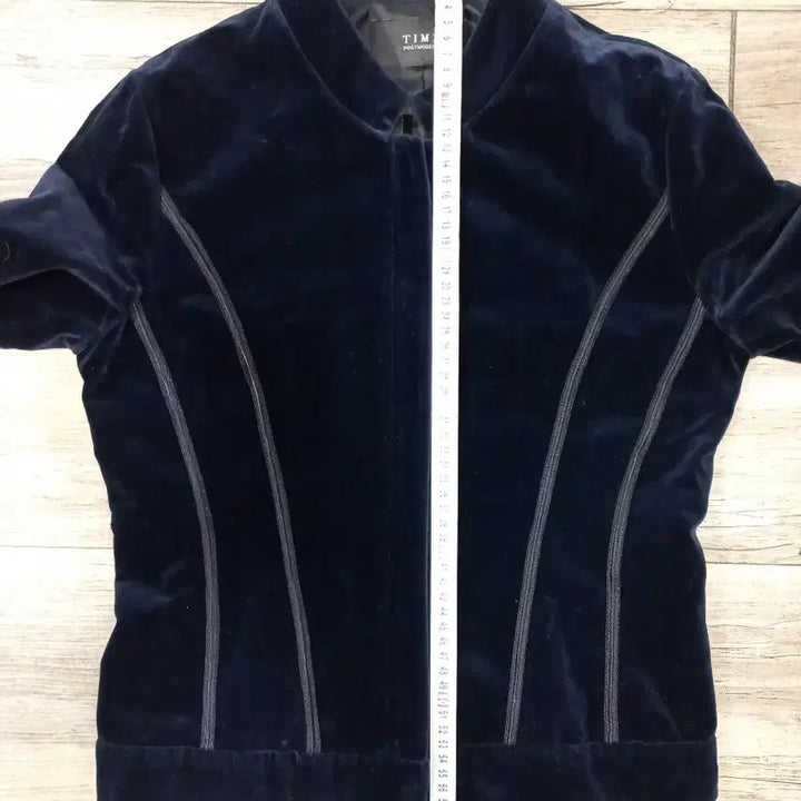 [BUNJANG] TIME Velvet Blouson Jacket / TIME 벨벳 블루종 자켓