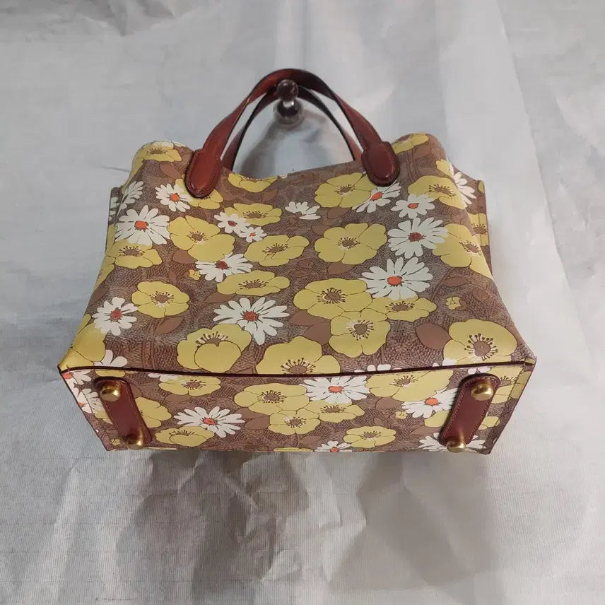[BUNJANG] Coach Flower Pattern Tote Bag / 미사용 코치 플라워 패턴 토트백 판매합니다