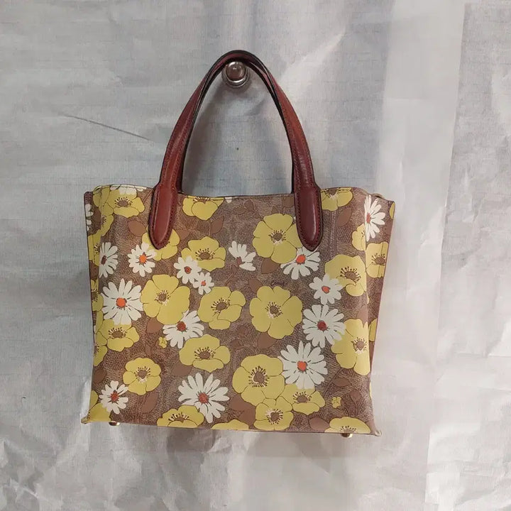 [BUNJANG] Coach Flower Pattern Tote Bag / 미사용 코치 플라워 패턴 토트백 판매합니다