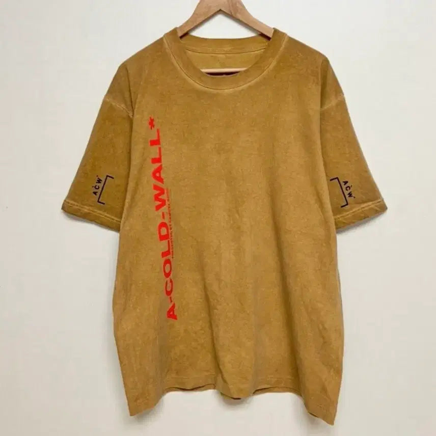 [BUNJANG] A-COLD-WALL Garment Dyed T-shirt / A-cold-wall 어콜드월 가먼트다잉 반팔티