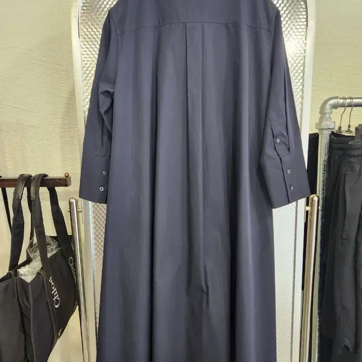 [BUNJANG] Uniqlo Long Shirt Dress L / 유니클로 셔츠 롱 원피스 L