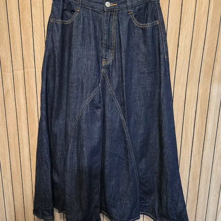[BUNJANG] 8 Seconds A-Line Denim Skirt - M / 에잇 세컨즈 A라인청스커트M