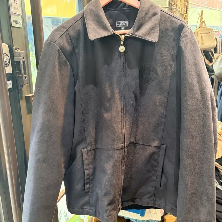 [BUNJANG] Gianni Versace Black Jacket / 지아니 베르사체 블랙 자켓