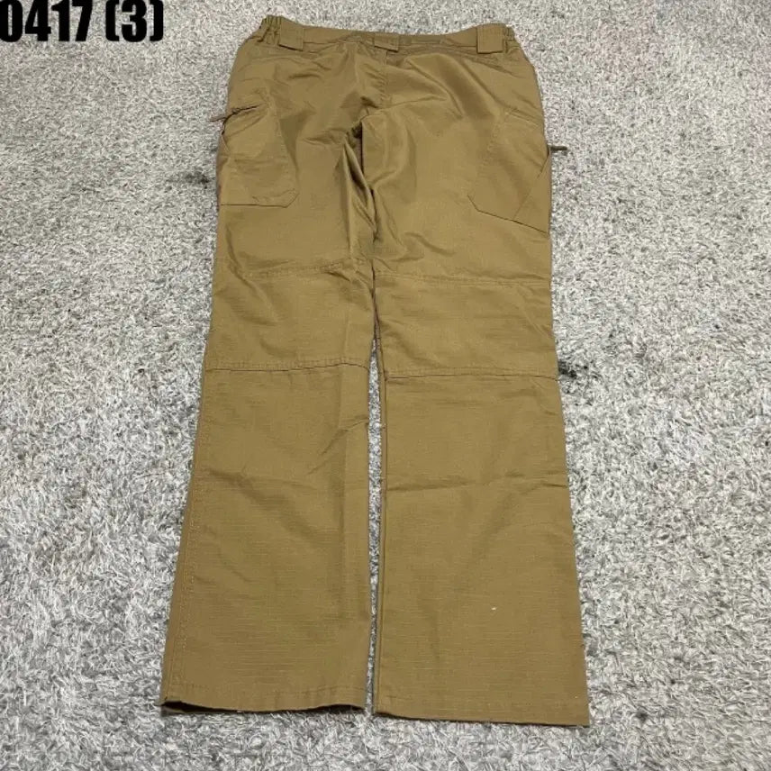 [BUNJANG] Khaki Tactical Cargo Pants / 카키색 택티컬 카고 바지