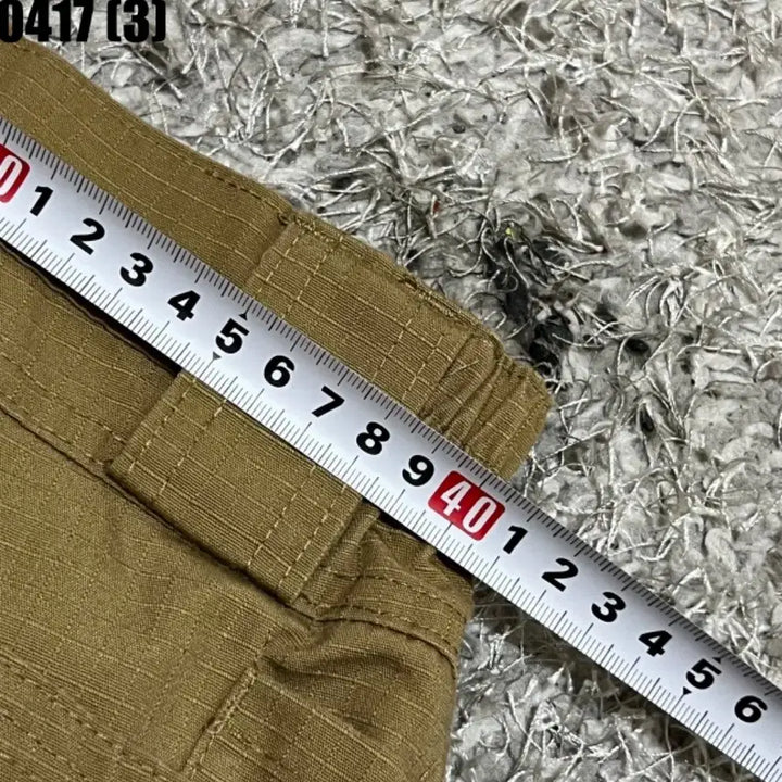 [BUNJANG] Khaki Tactical Cargo Pants / 카키색 택티컬 카고 바지