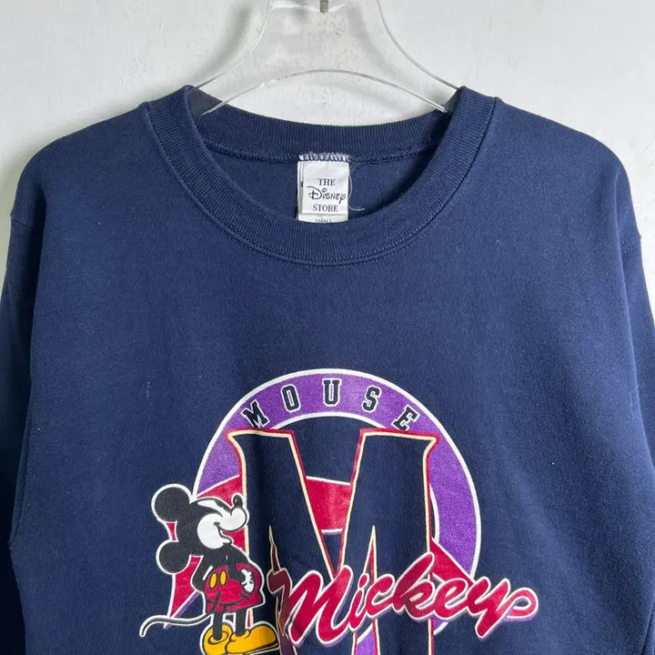[BUNJANG] Disney Mickey Mouse Navy Sweatshirt / 90&