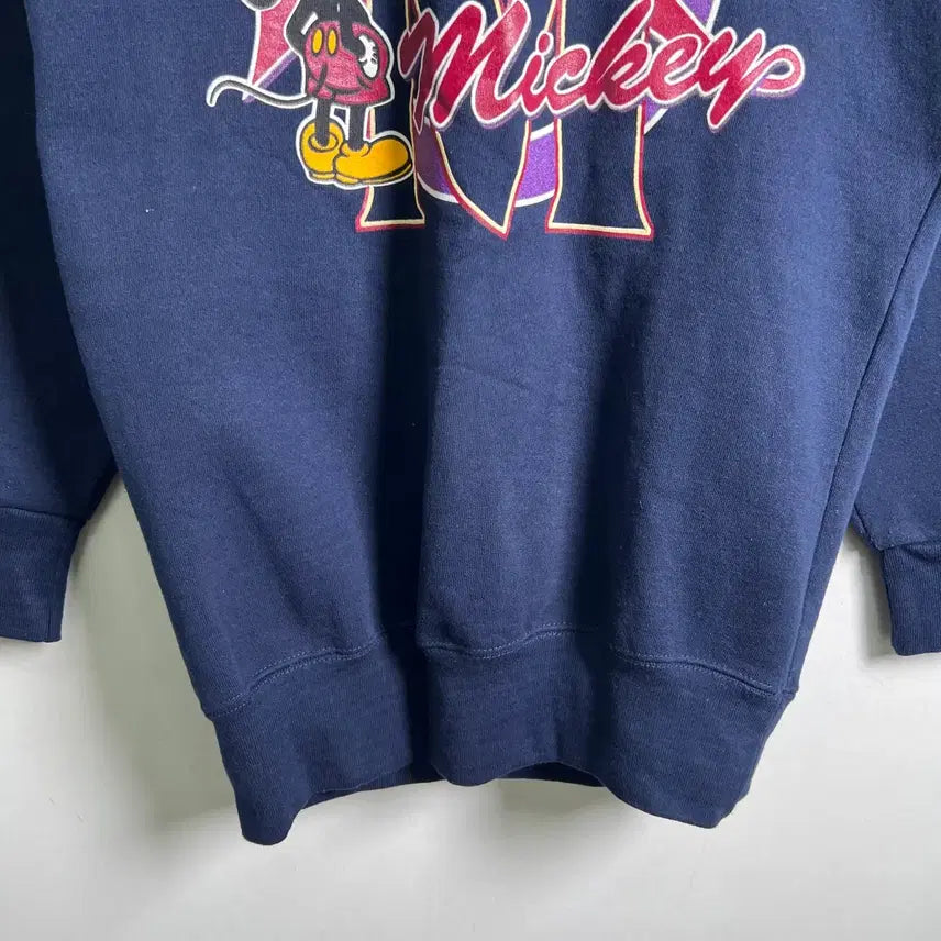 [BUNJANG] Disney Mickey Mouse Navy Sweatshirt / 90&