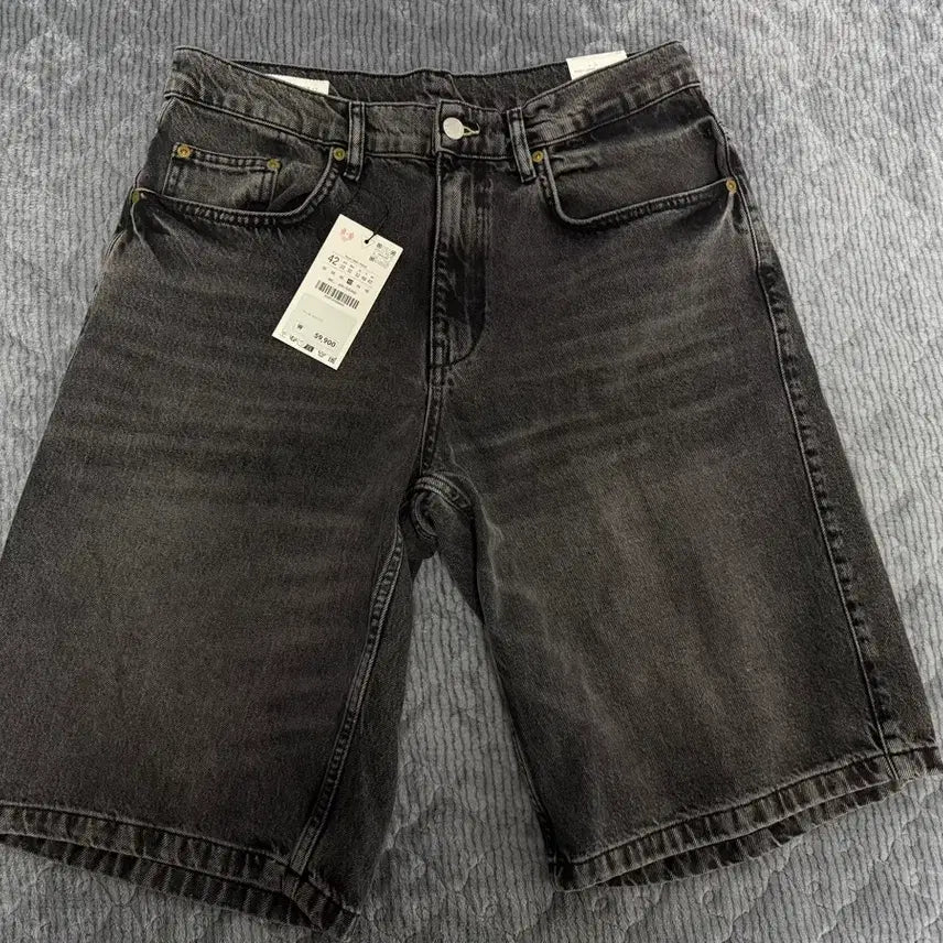 [SOLD OUT] 자라 배기핏 버뮤다 팬츠 32 새상품