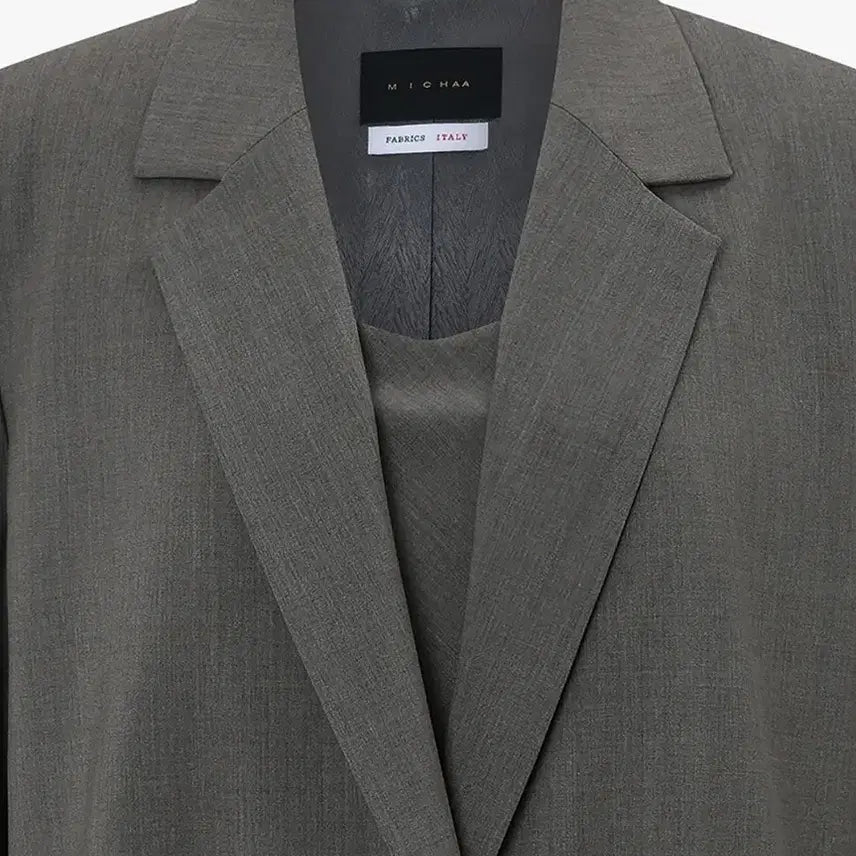 [SOLD OUT] 미 테일러드 3피스 셋업 싱글 자켓 ((차콜))66
