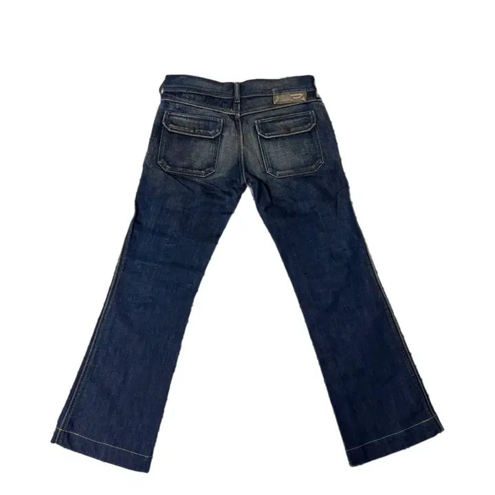 [BUNJANG] Diesel Flare Fit Denim Pants / 디젤 백로고 플레어핏 데님 팬츠