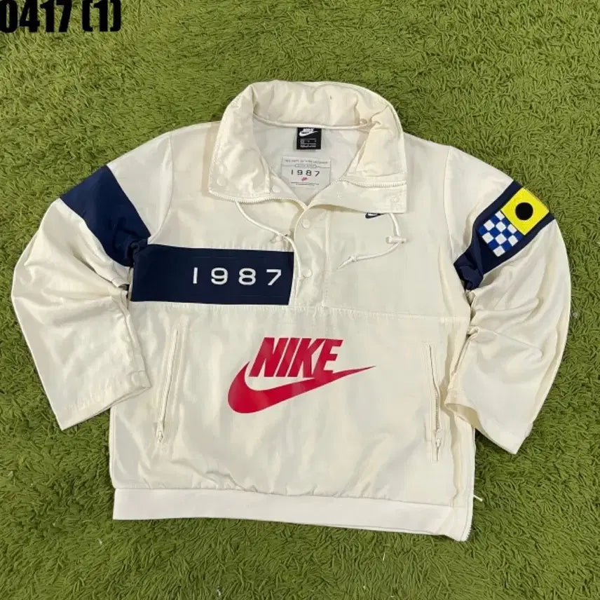 [SOLD OUT] 나이키 1987 아노락 바람막이 아이보리 M