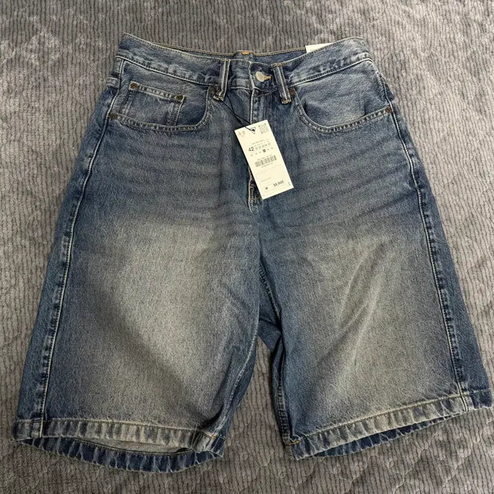 [SOLD OUT] 자라 배기핏 버뮤다 팬츠 32 새상품