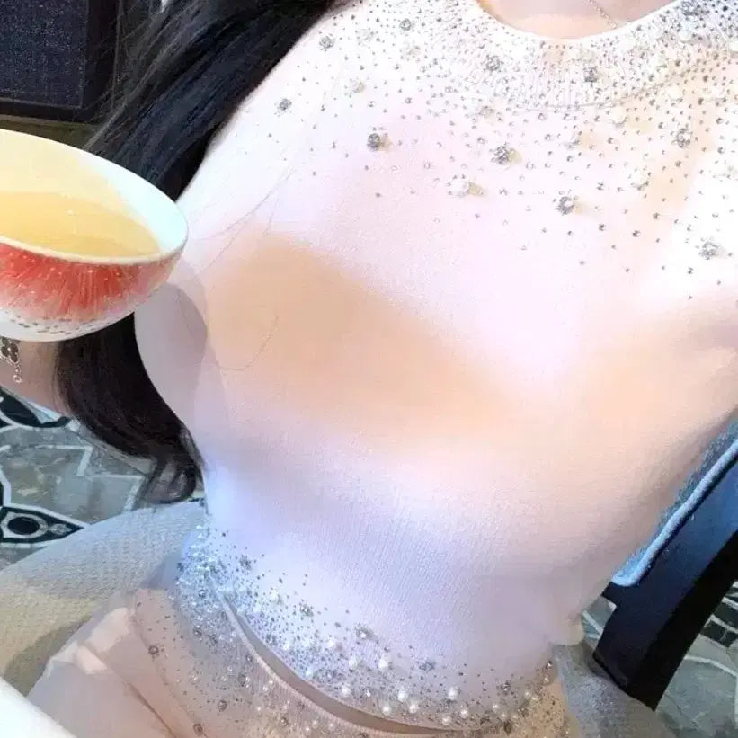 [SOLD OUT] 수입의류 큐빅투피스