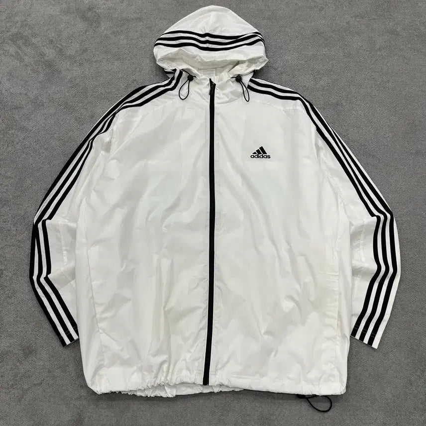 [SOLD OUT] 2XL 아디다스 삼선 후드 바람막이