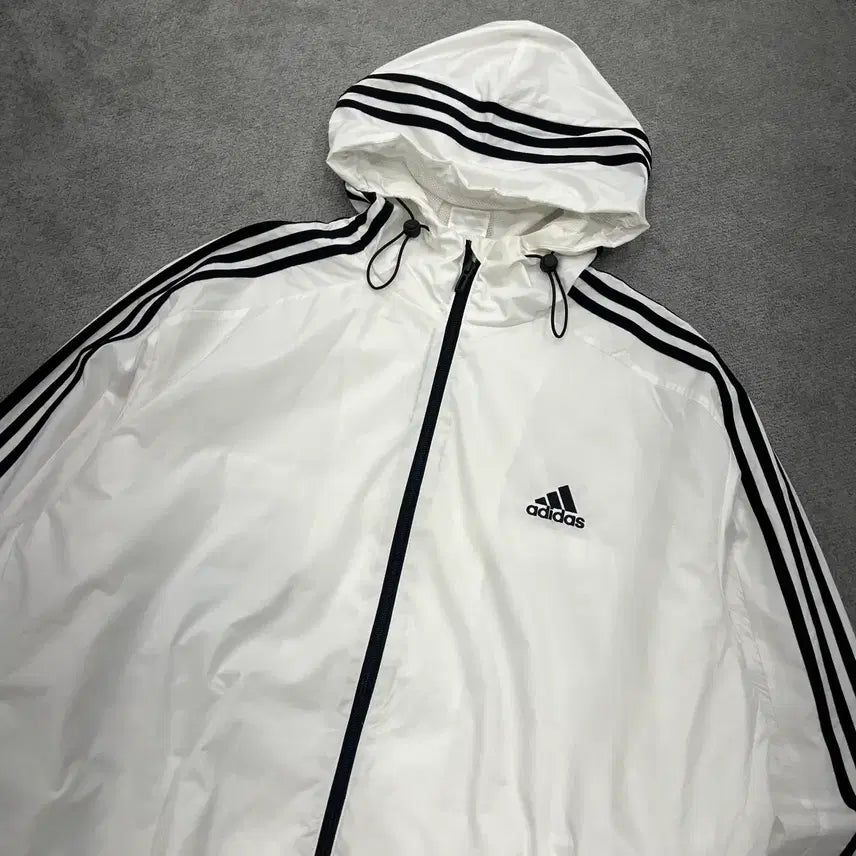[SOLD OUT] 2XL 아디다스 삼선 후드 바람막이