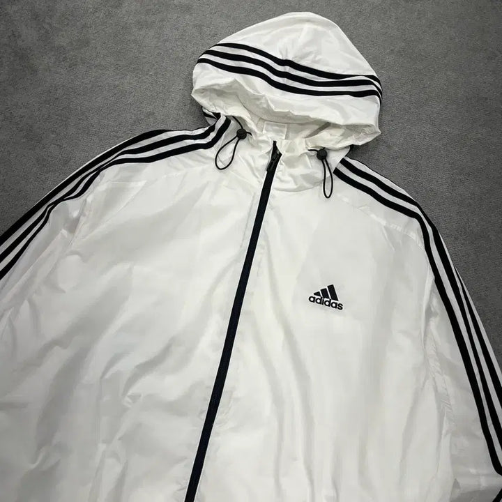 [SOLD OUT] 2XL 아디다스 삼선 후드 바람막이
