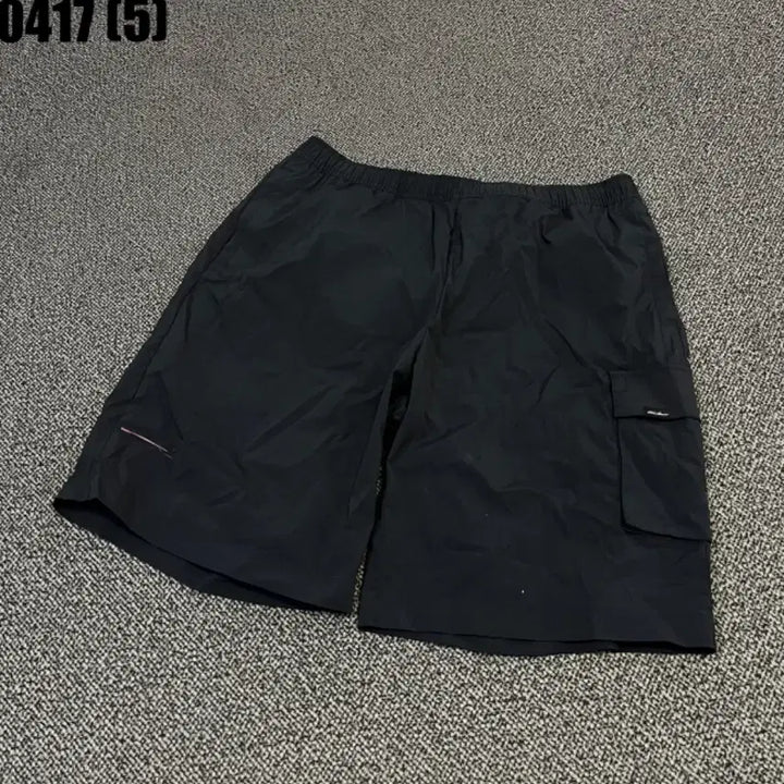 [BUNJANG] Eddie Bauer Black Cargo Shorts / 에디바우어 블랙 카고 반바지