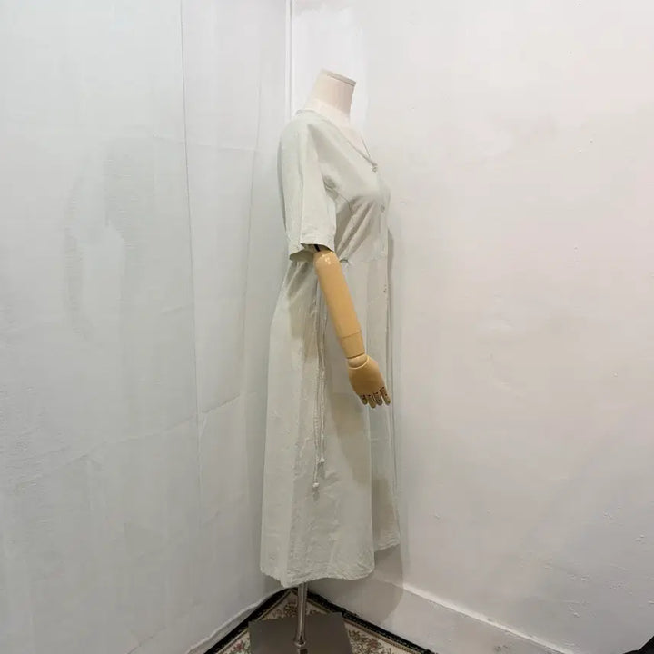[SOLD OUT] 98도씨 민트 브이넥 롱원피스 여름원피스 롱드레스 2402