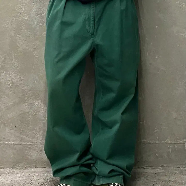 [BUNJANG] Polo Golf Green Chino Pants / [34] 90s Polo Golf 폴로 골프 그린 치노팬츠