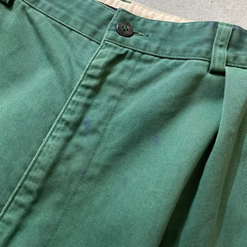 [BUNJANG] Polo Golf Green Chino Pants / [34] 90s Polo Golf 폴로 골프 그린 치노팬츠