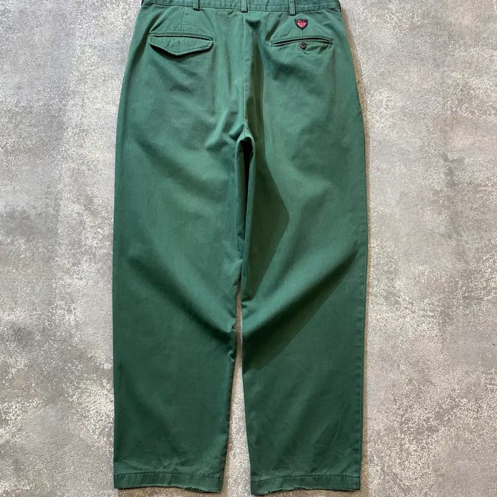 [BUNJANG] Polo Golf Green Chino Pants / [34] 90s Polo Golf 폴로 골프 그린 치노팬츠