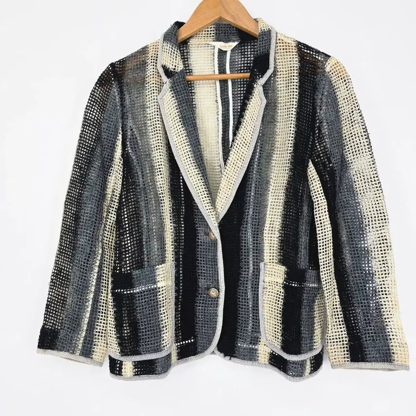 [BUNJANG] Lavic d’or Vintage Knit Jacket / 일본 빈티지 클래식 니트 자켓