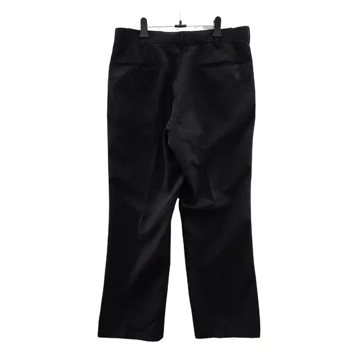 [BUNJANG] Vintage Business Classic Regular Black Slacks Pants / 빈티지 비즈니스 클래식 레귤러 블랙 슬랙스팬츠 85