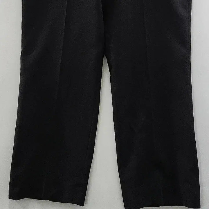[BUNJANG] Vintage Business Classic Regular Black Slacks Pants / 빈티지 비즈니스 클래식 레귤러 블랙 슬랙스팬츠 85