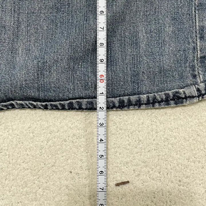[BUNJANG] Dickies Denim Western Long Sleeve Shirt / S 디키즈 포켓 데님 워싱 웨스턴 긴팔 셔츠 0417-2