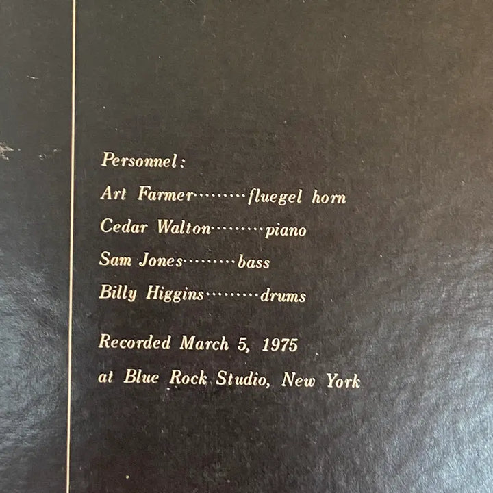 [BUNJANG] Art Farmer To Duke With Love Vinyl LP / (수입중고LP-재즈) Art Farmer -To Duke With