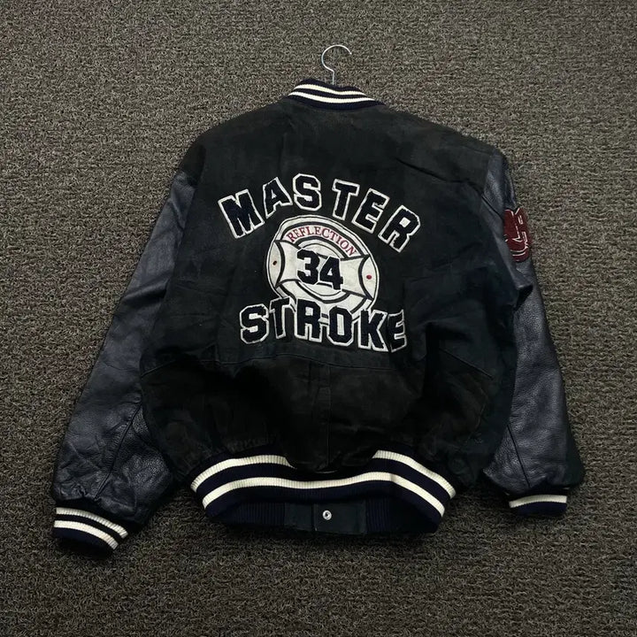 [SOLD OUT] Vintage 빈티지 레더 바시티 자켓