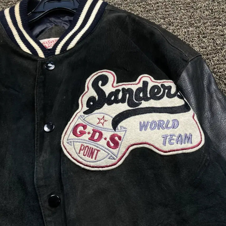 [SOLD OUT] Vintage 빈티지 레더 바시티 자켓
