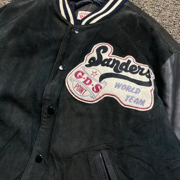 [SOLD OUT] Vintage 빈티지 레더 바시티 자켓