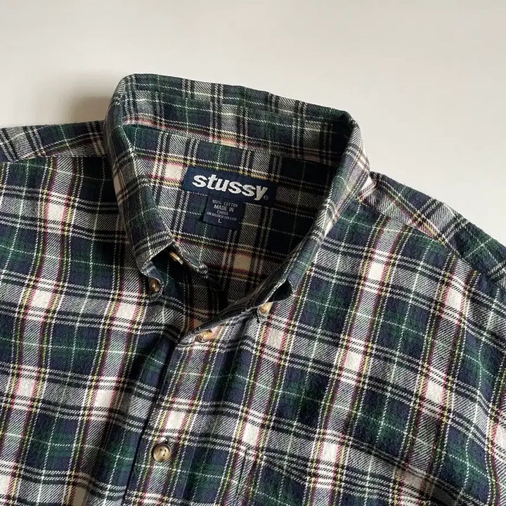 [SOLD OUT] 90s 스투시 Stussy 플란넬 셔츠 남방